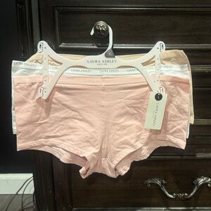 Laura Ashley Soft Pink and Cream Panties Trio